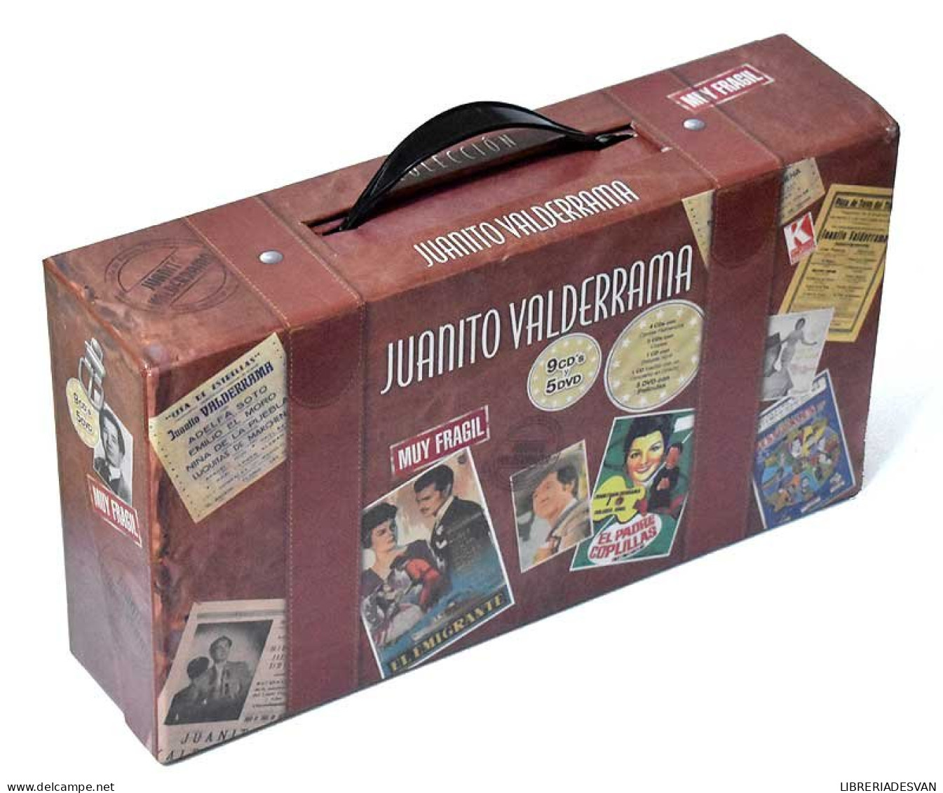 Maletín Colección Juanito Valderrama. 9 CDs + 5 DVDs. Completo - Andere - Spaans