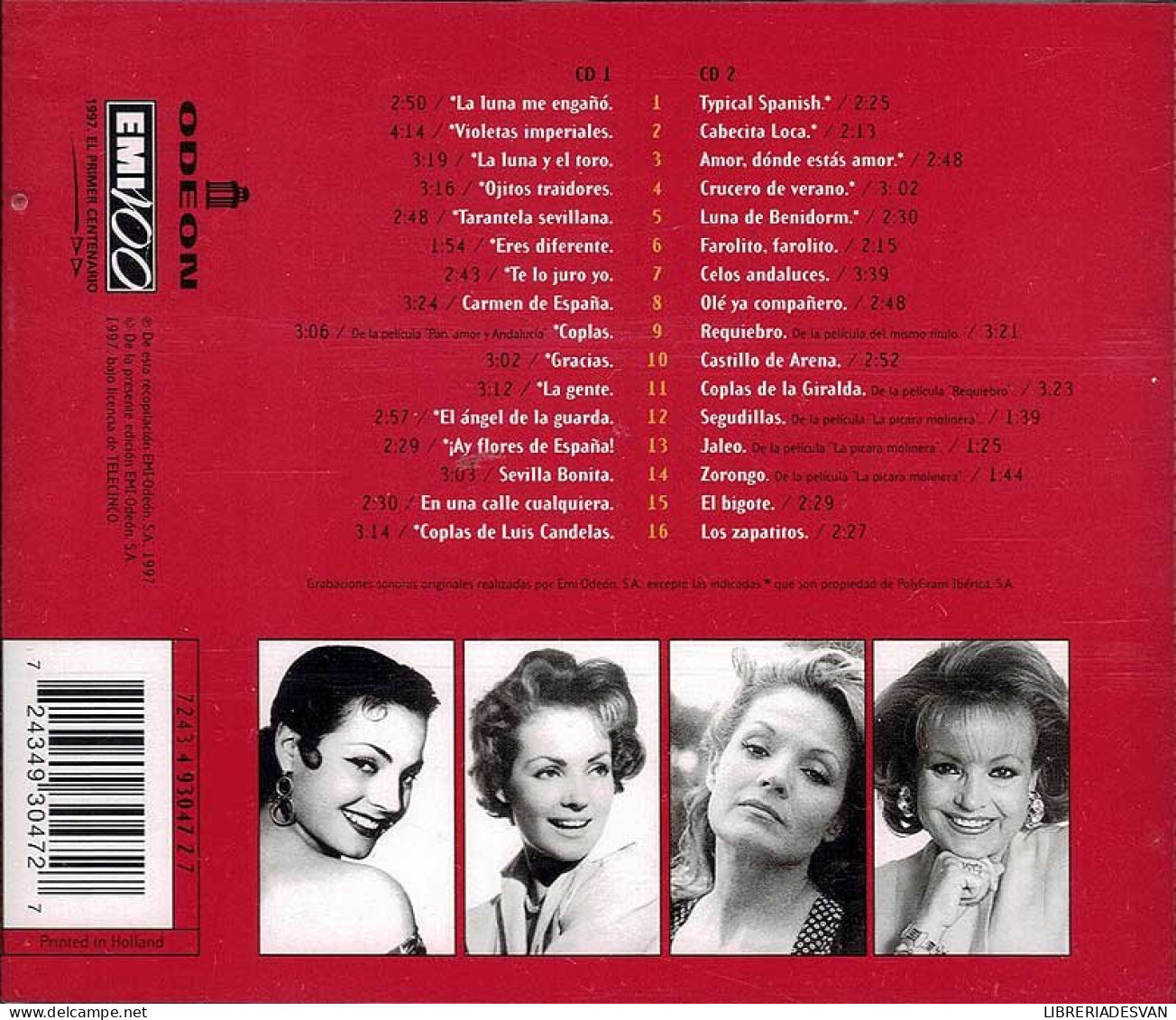 Carmen Sevilla - Carmen Sevilla. 2 X CD - Otros - Canción Española