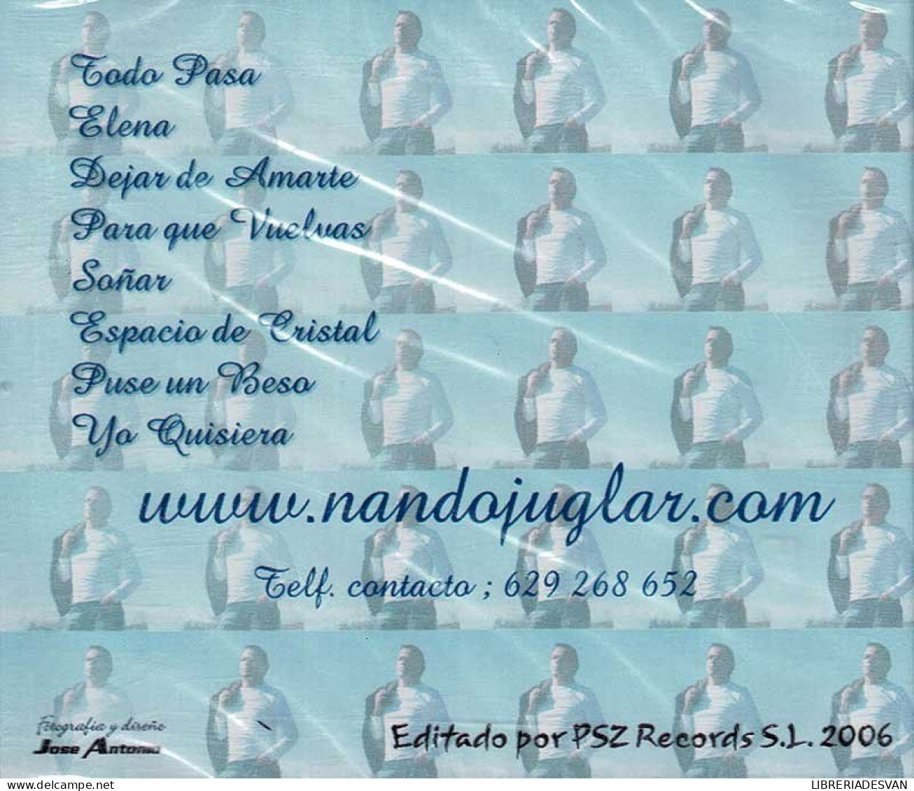 Nando Juglar - Todo Pasa. CD - Other - Spanish Music