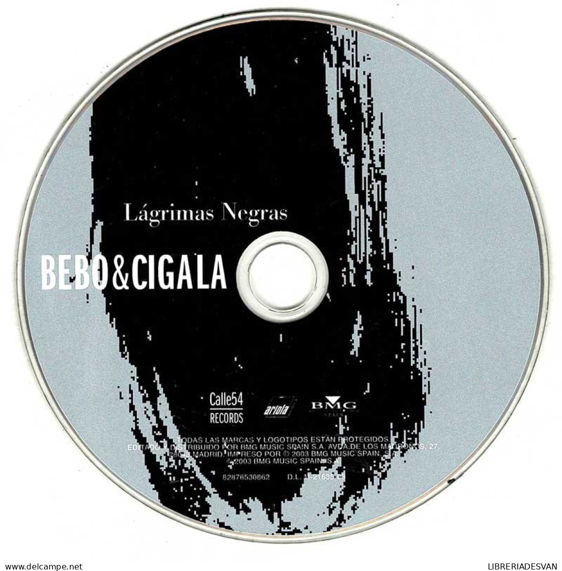 Bebo & Cigala - Lágrimas Negras. CD (sólo Disco) - Other - Spanish Music