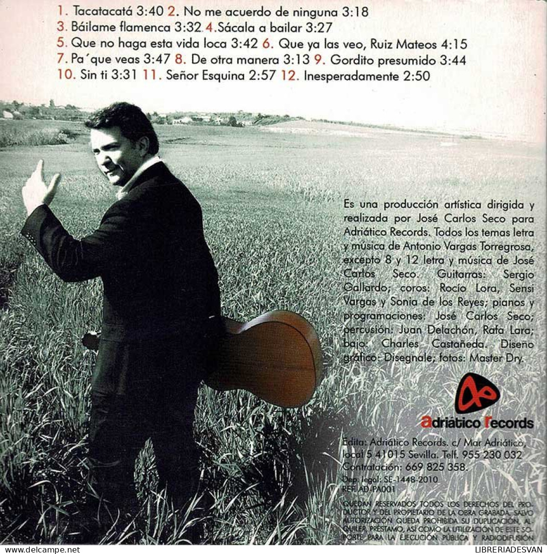 Antonio Vargas - Grandemente. CD - Sonstige - Spanische Musik