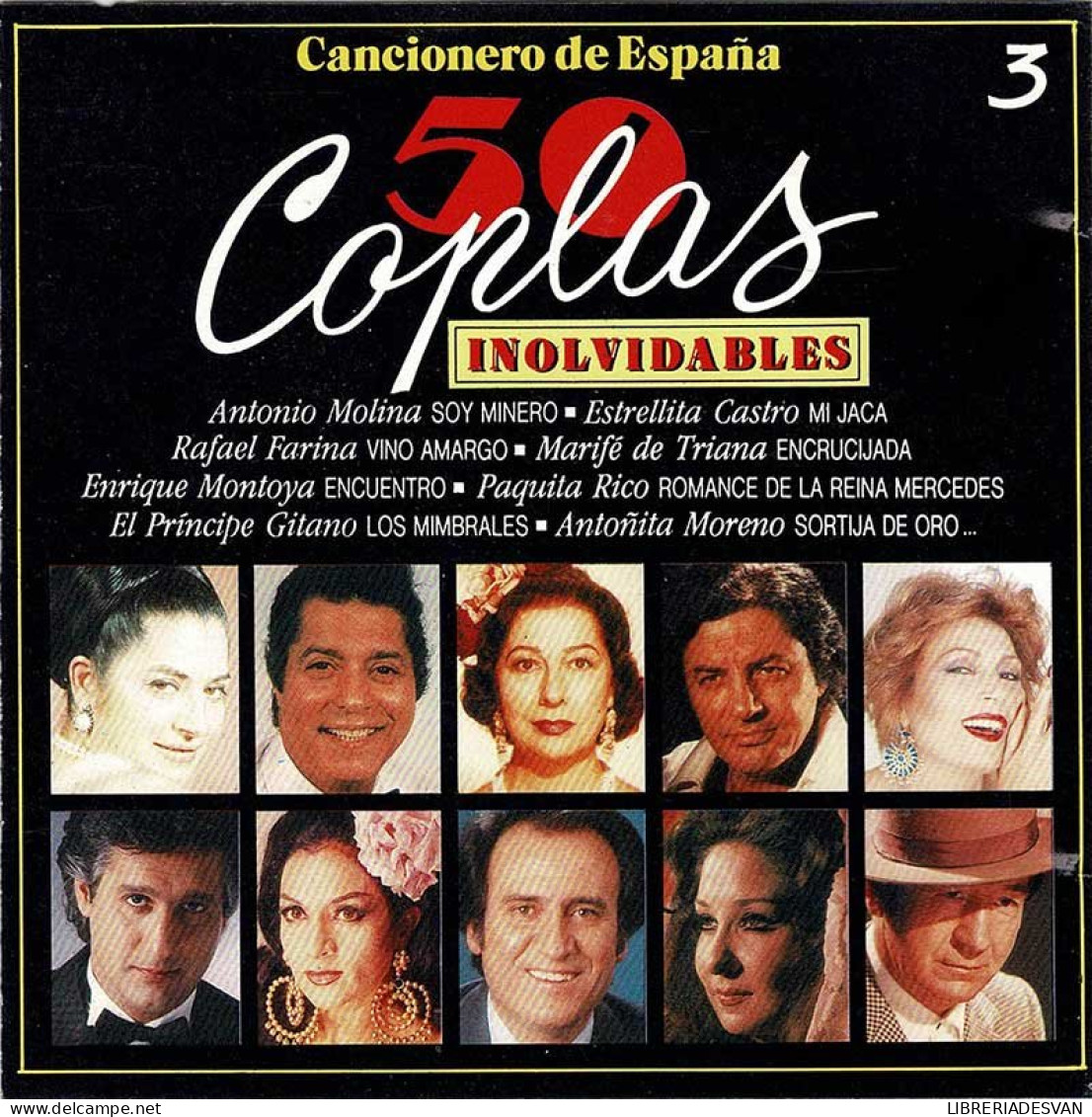 50 Coplas Inolvidables Vol. 3. CD - Other - Spanish Music