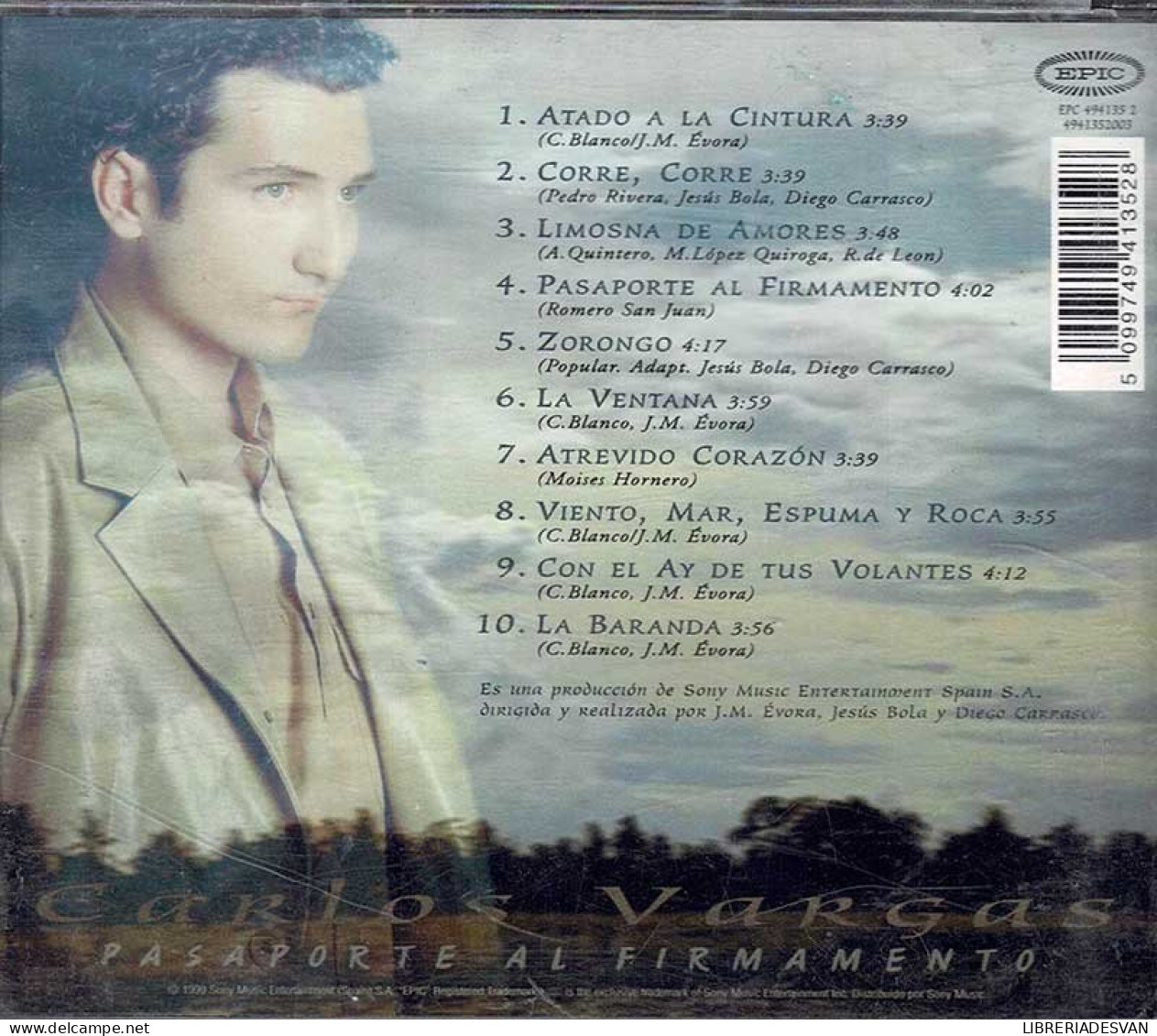 Carlos Vargas - Pasaporte Al Firmamento. CD - Other - Spanish Music