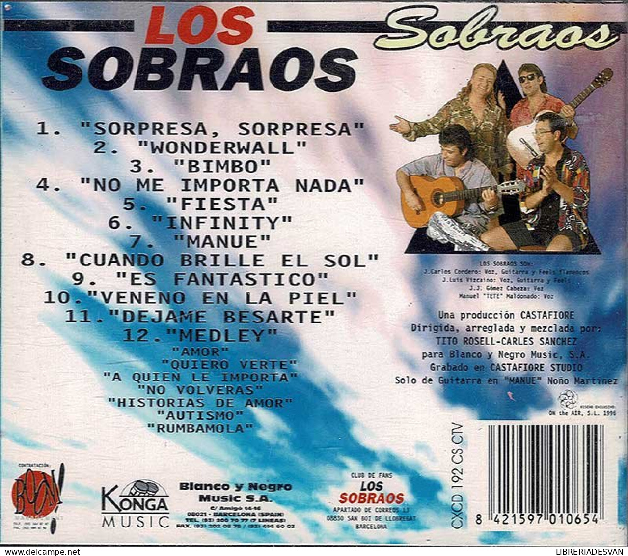 Los Sobraos - Sobraos. CD - Other - Spanish Music