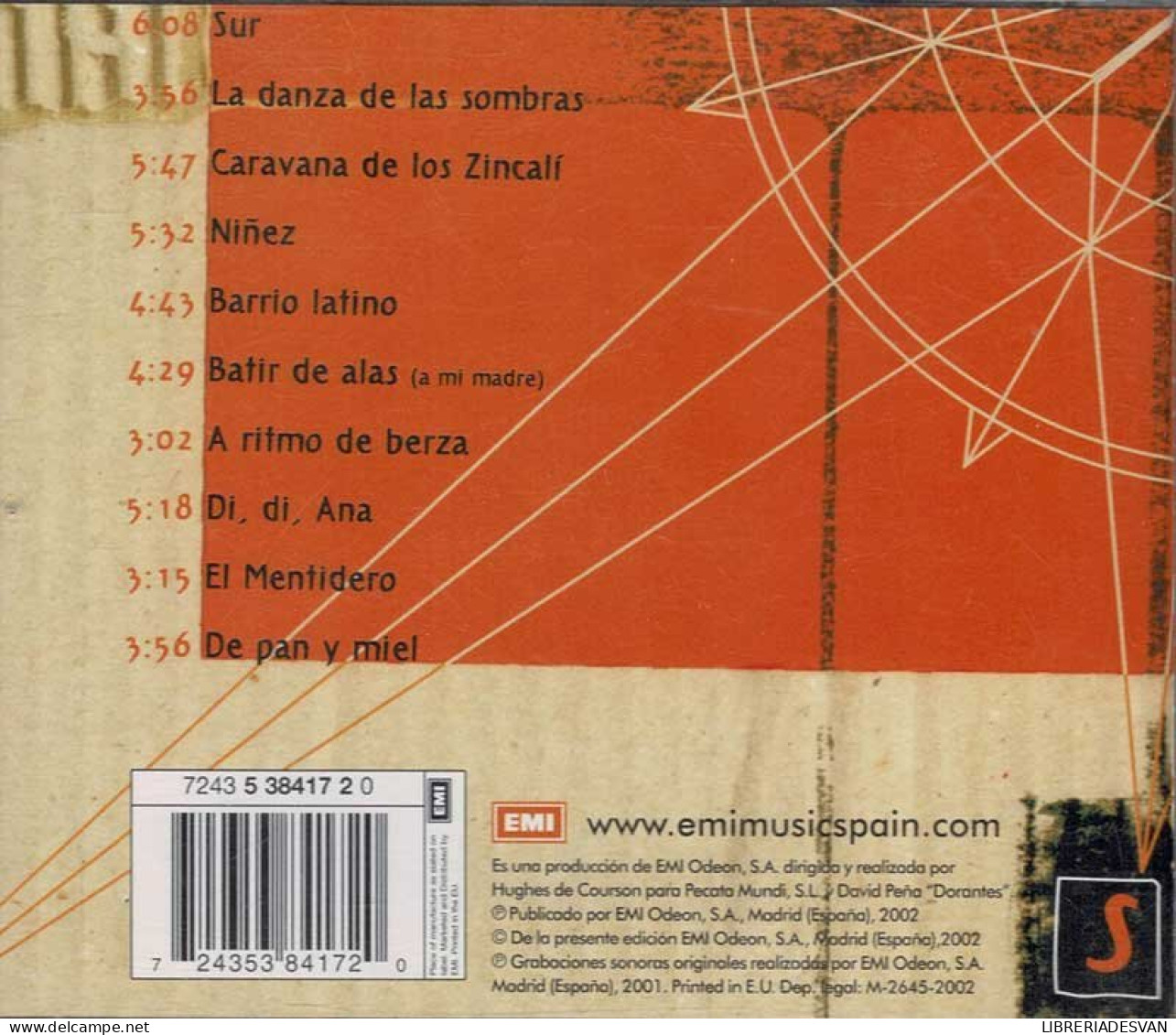 Dorantes - Sur. CD - Altri - Musica Spagnola