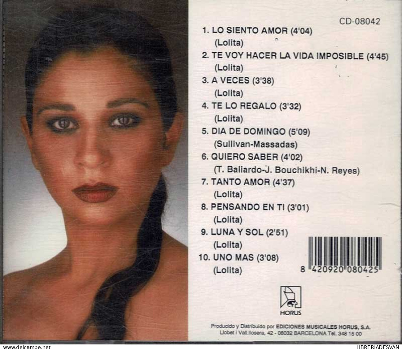 Lolita - Madrugada. CD - Otros - Canción Española