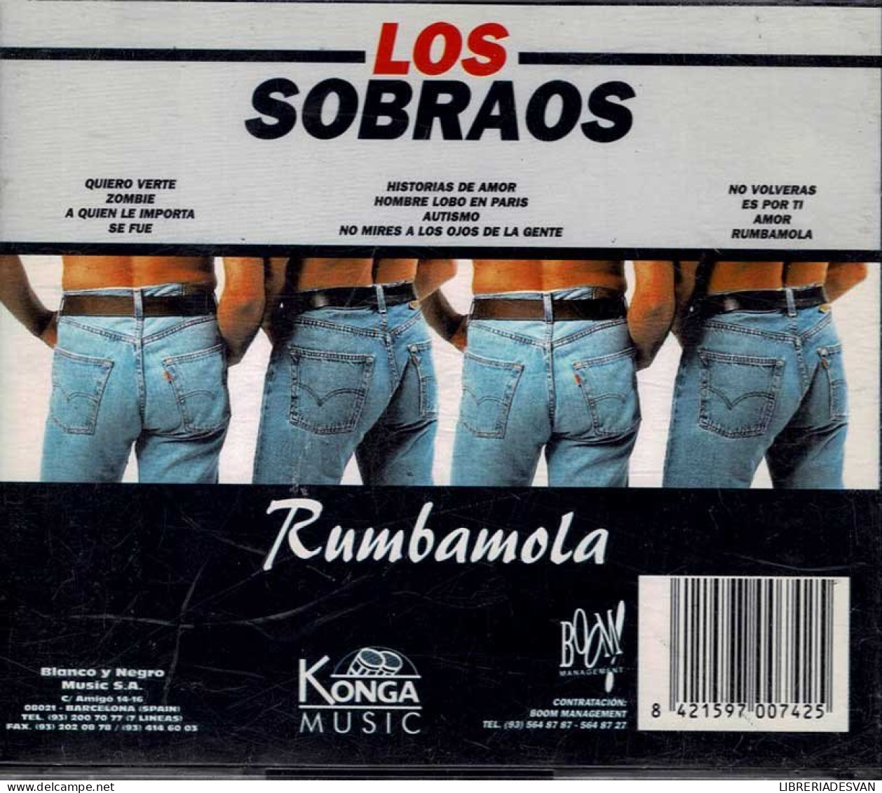 Los Sobraos - Rumbamola. CD - Other - Spanish Music