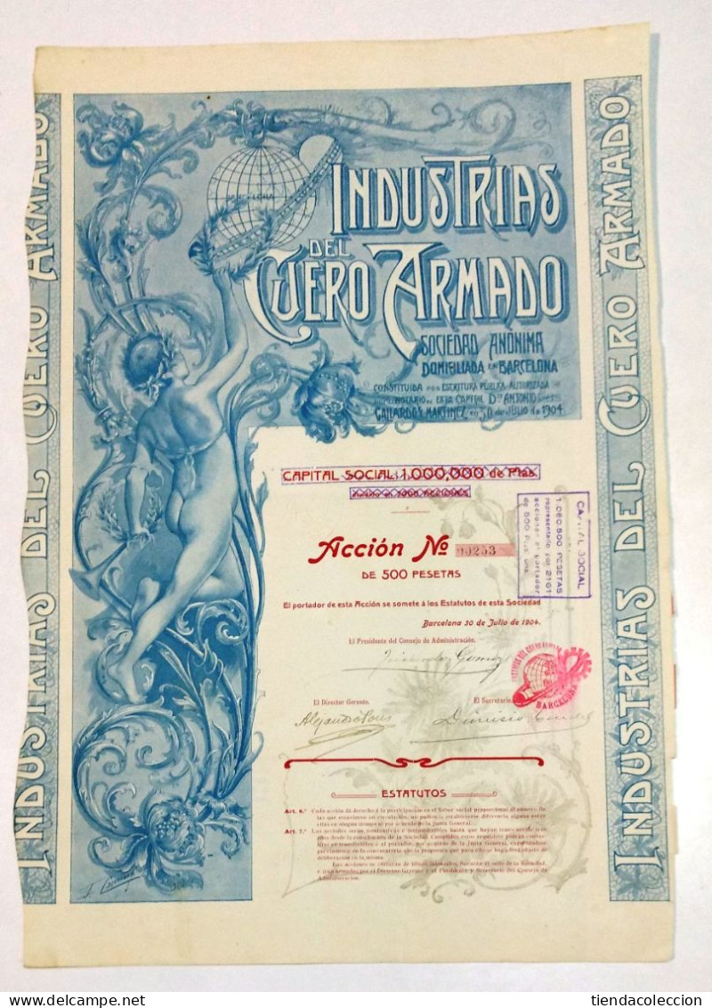 INDUSTRIAS DEL CUERO ARMADO S. A. - Textile