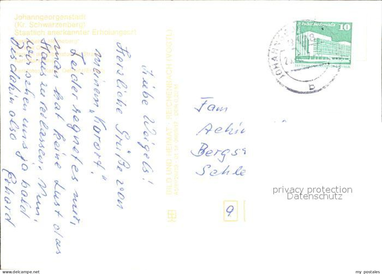 72382545 Johanngeorgenstadt Ferienheim Henneberg Oberjugel Karl-Marx-Ring  Johan - Johanngeorgenstadt