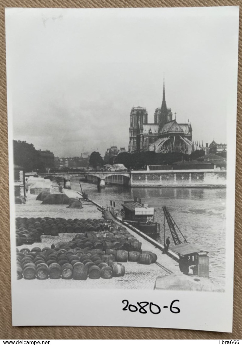 PARIS - Pont Des Tournelles (ca. 1916) - 15 X 10 Cm (REPRO PHOTO! Zie Beschrijving, Voir Description, See Description) ! - Lieux