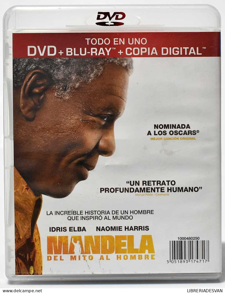 Mandela. Del Mito Al Hombre. Blu-Ray + DVD - Otros