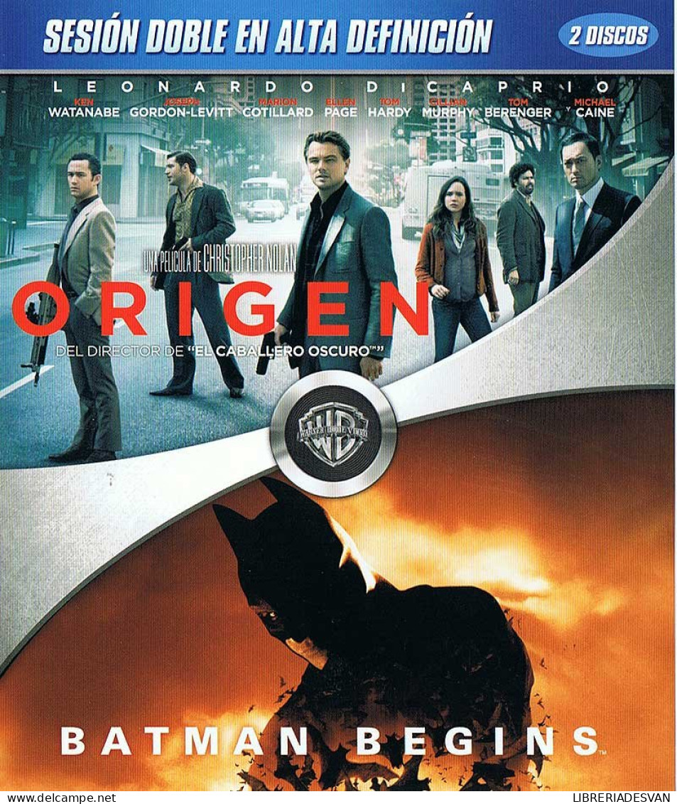 Origen + Batman Begins. Doble Blu-Ray - Andere Formaten