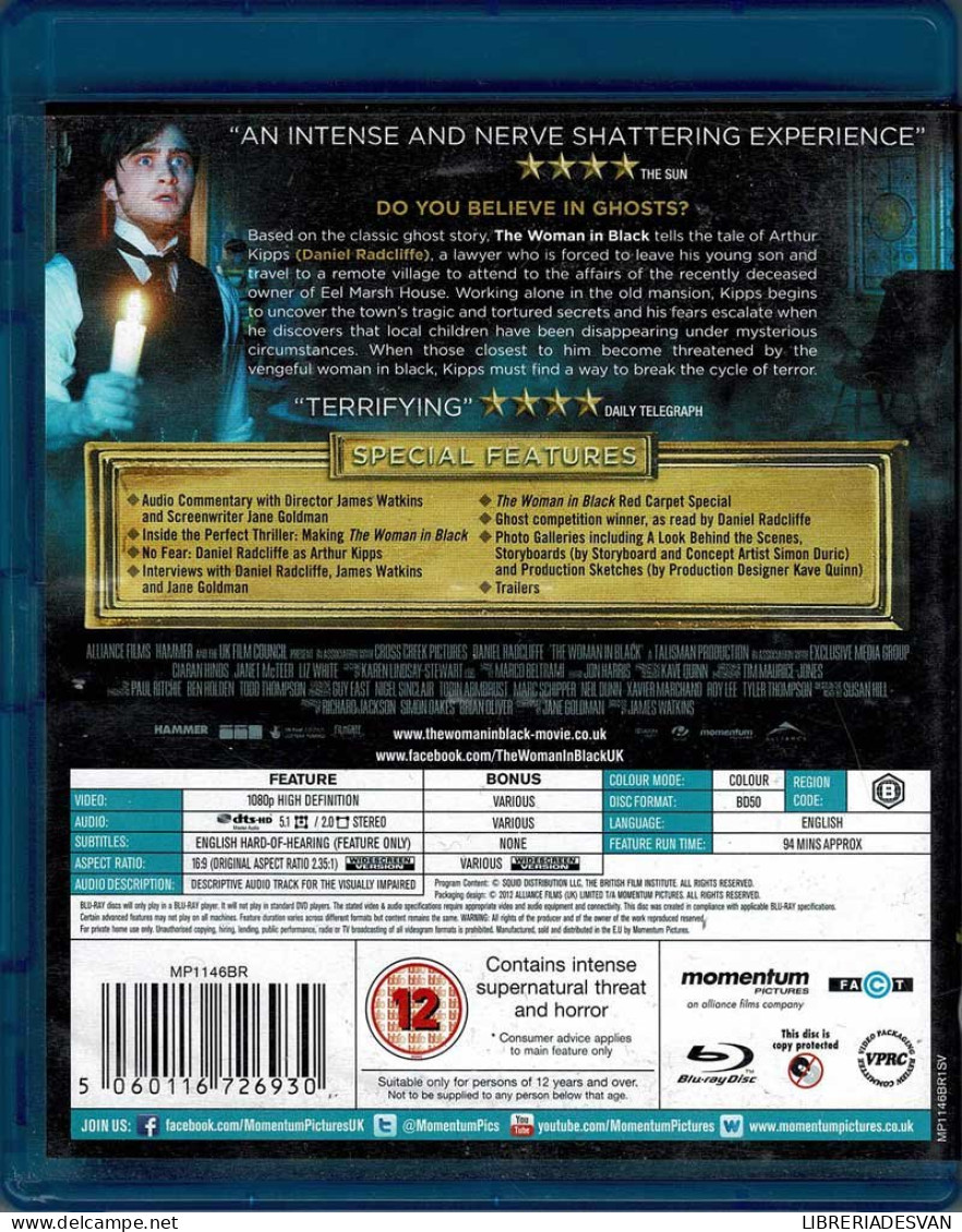 The Woman In Black. Blu-ray - Autres Formats