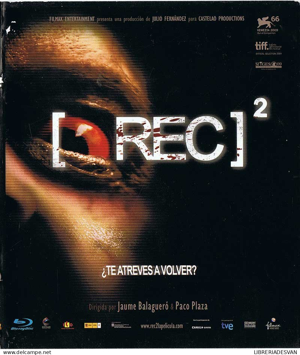 Rec 2 ¿Te Atreves A Volver?. Blu-Ray - Otros