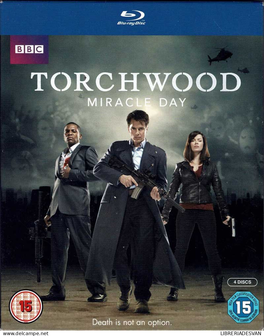 Torchwood. Miracle Day. Blu-Ray 4 Discos (autografiado Por John Barrowman) - Andere Formaten