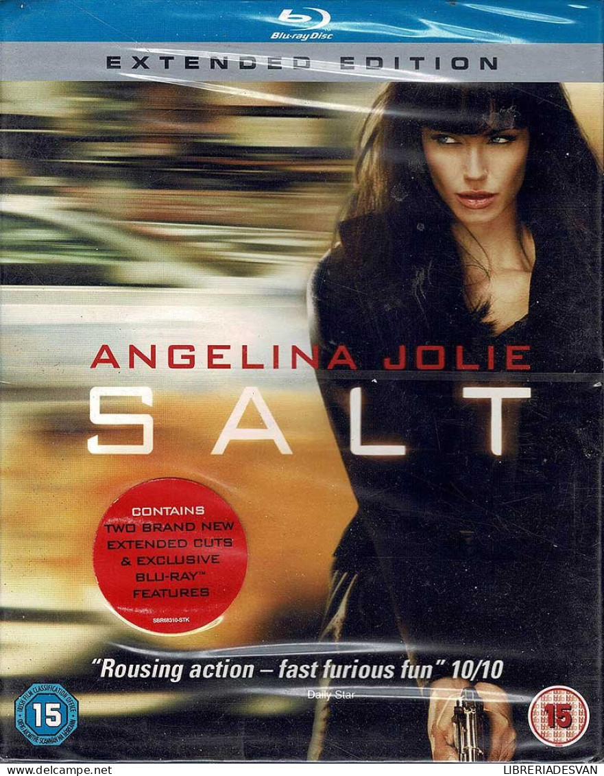 Salt. Angelina Jolie. Expanded Edition. Blu-Ray - Other Formats