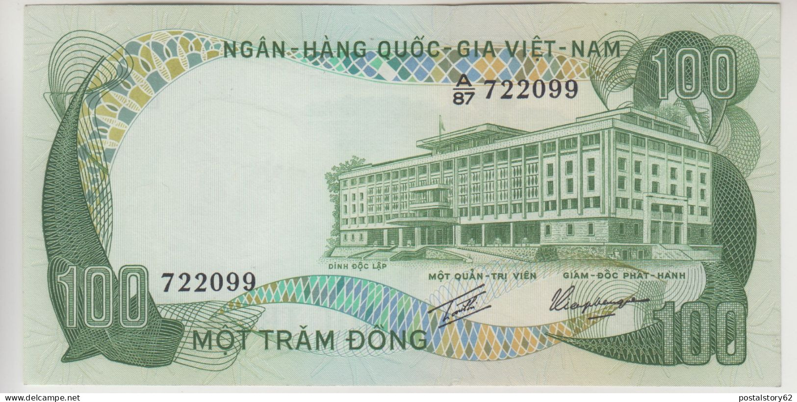 Vietnam Del Sud, Banconota 100 Dong 1972 FDS - Vietnam