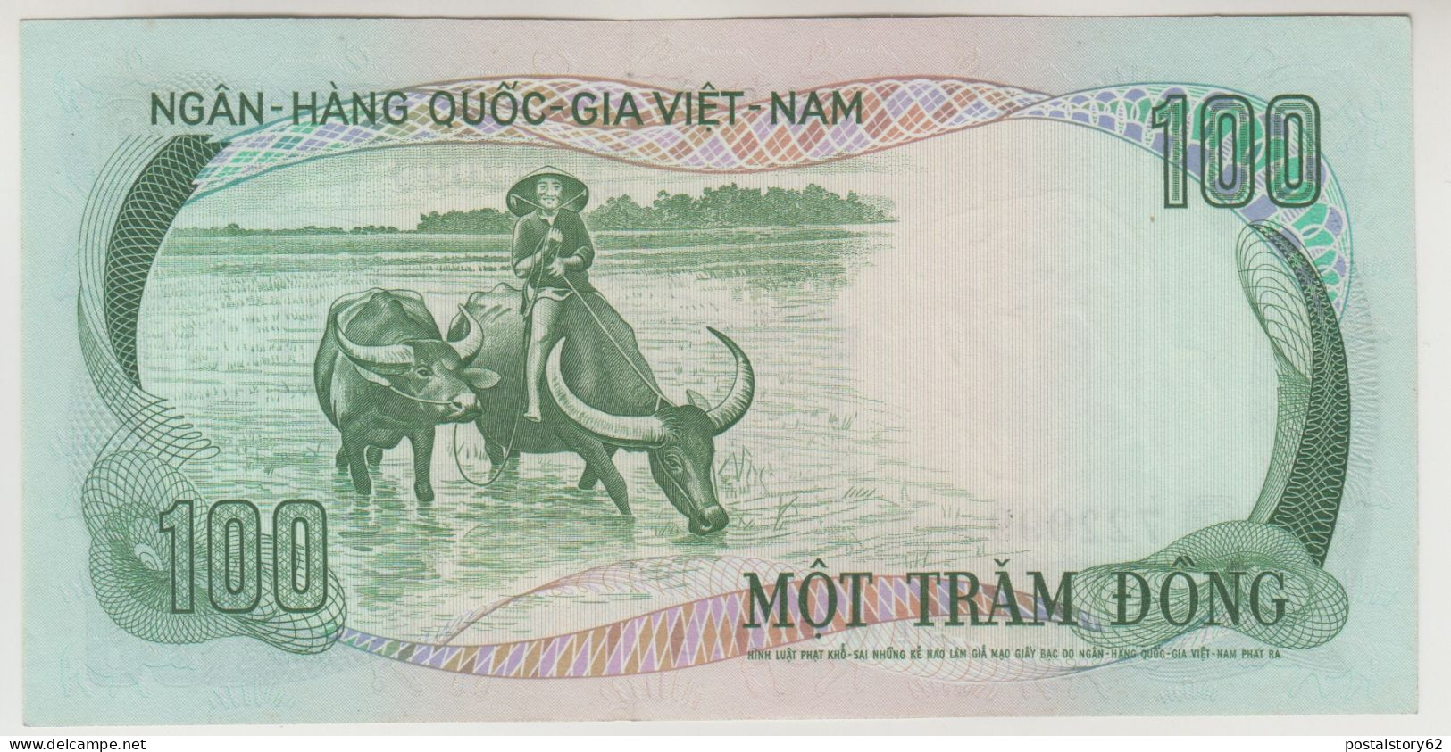 Vietnam Del Sud, Banconota 100 Dong 1972 FDS - Vietnam