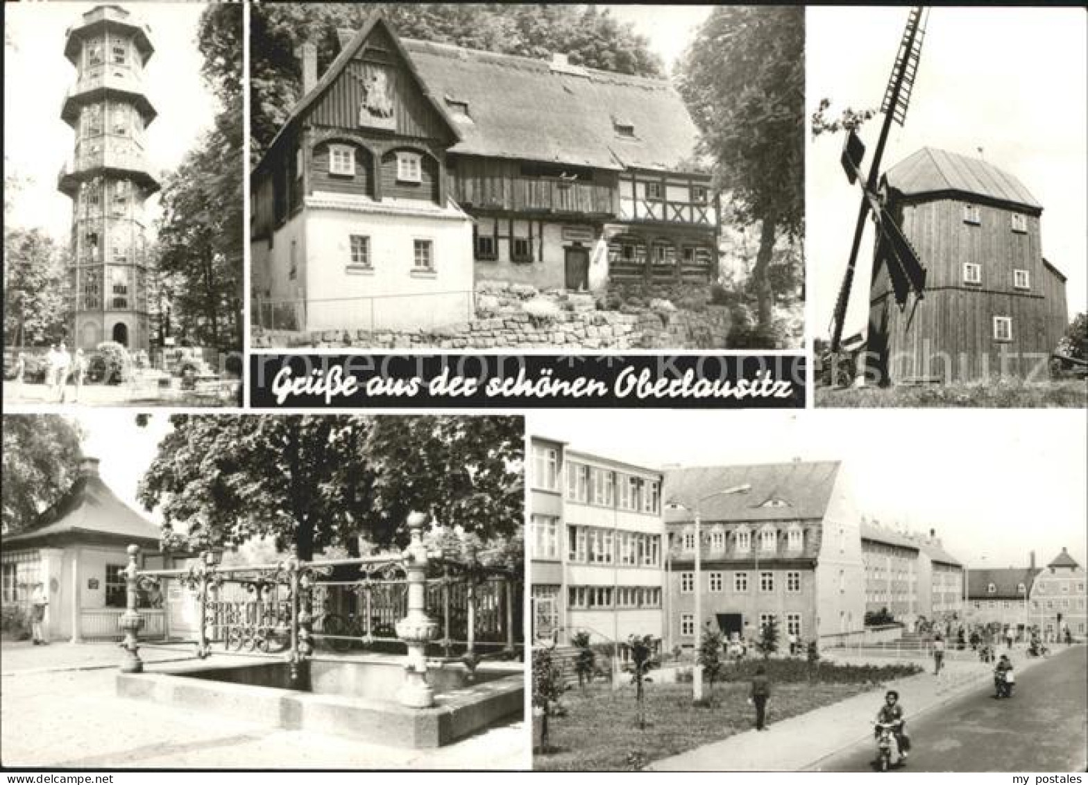 72381959 Herrnhut Spreequelle Neugersdorf Loebauer Turm Windmuehle Kottmarsdorf  - Herrnhut