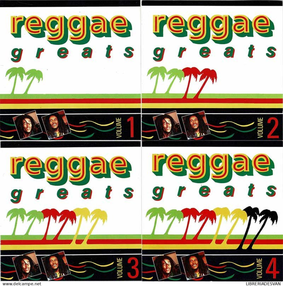 Reggae Greats. 4 X CD - Reggae