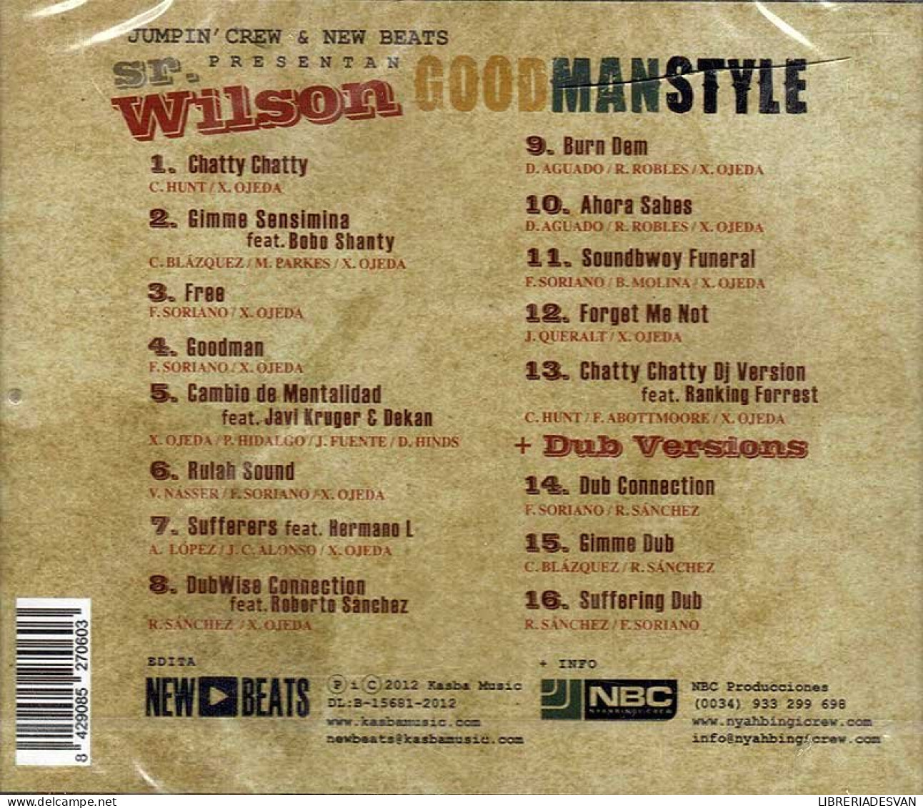 Sr. Wilson - Good Man Style. CD (precintado) - Reggae