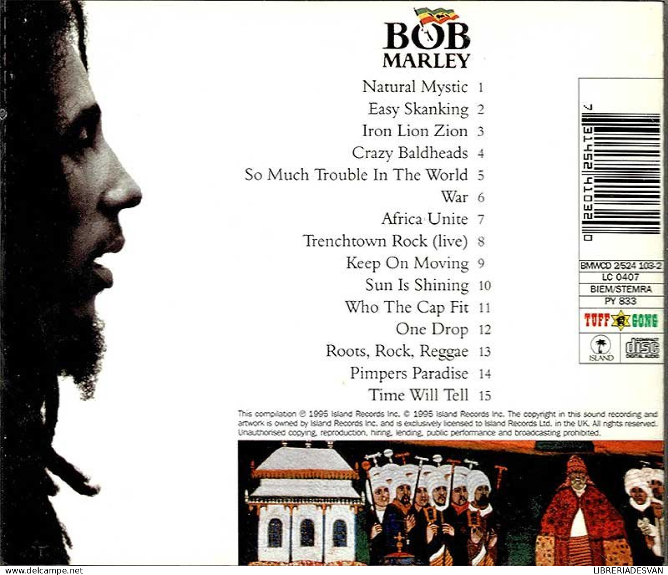 Bob Marley And The Wailers - Natural Mystic (The Legend Lives On). CD - Reggae