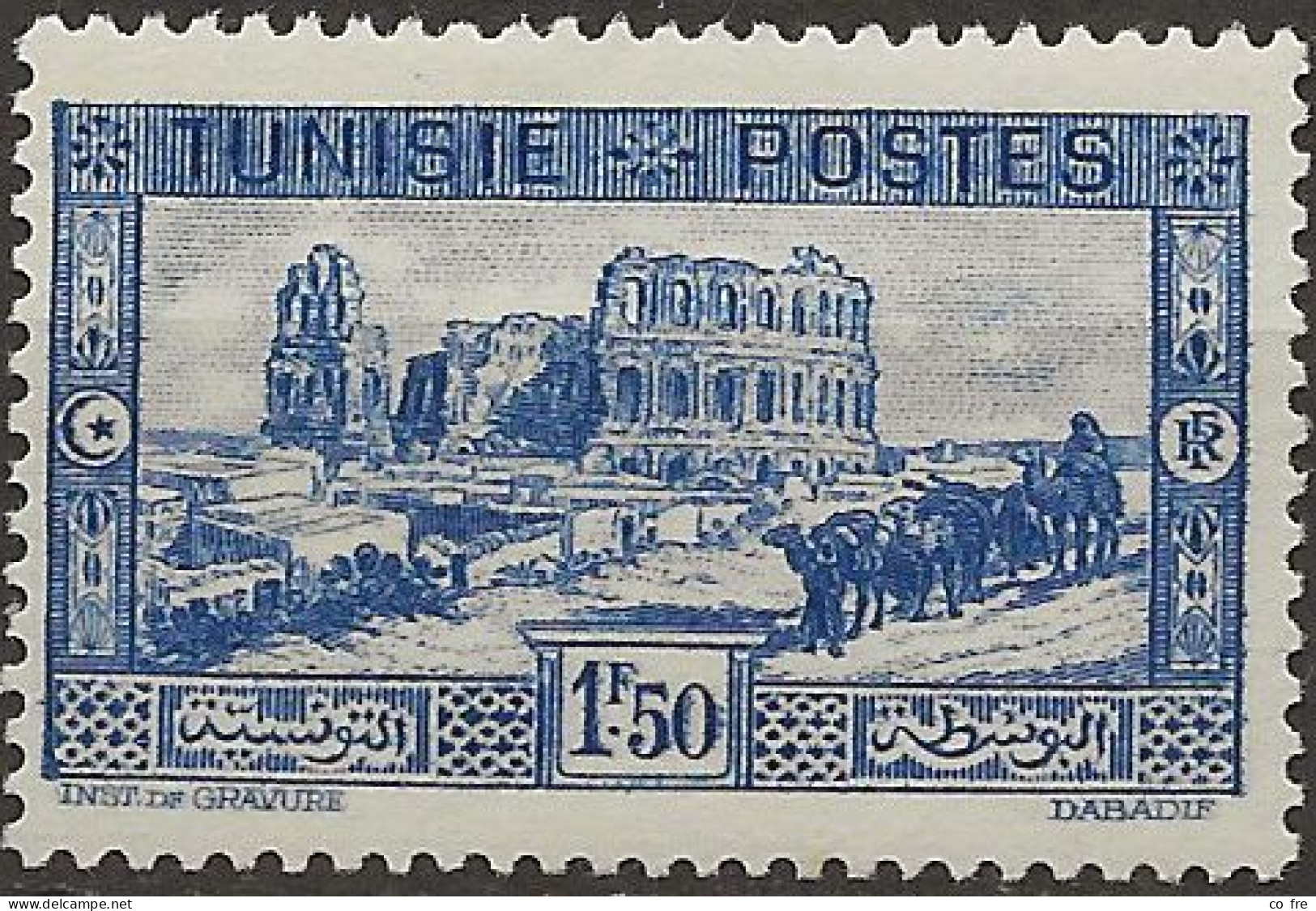 Tunisie N°175* (ref.2) - Neufs