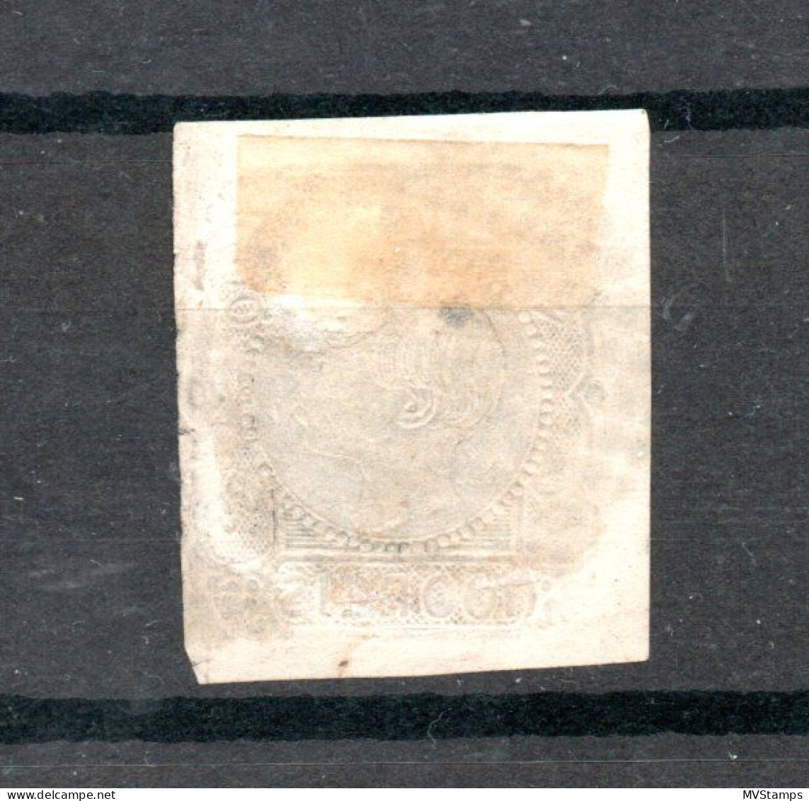 Portugal 1855 Old King Pedro V Stamp (Michel 8) Nice Used - Used Stamps