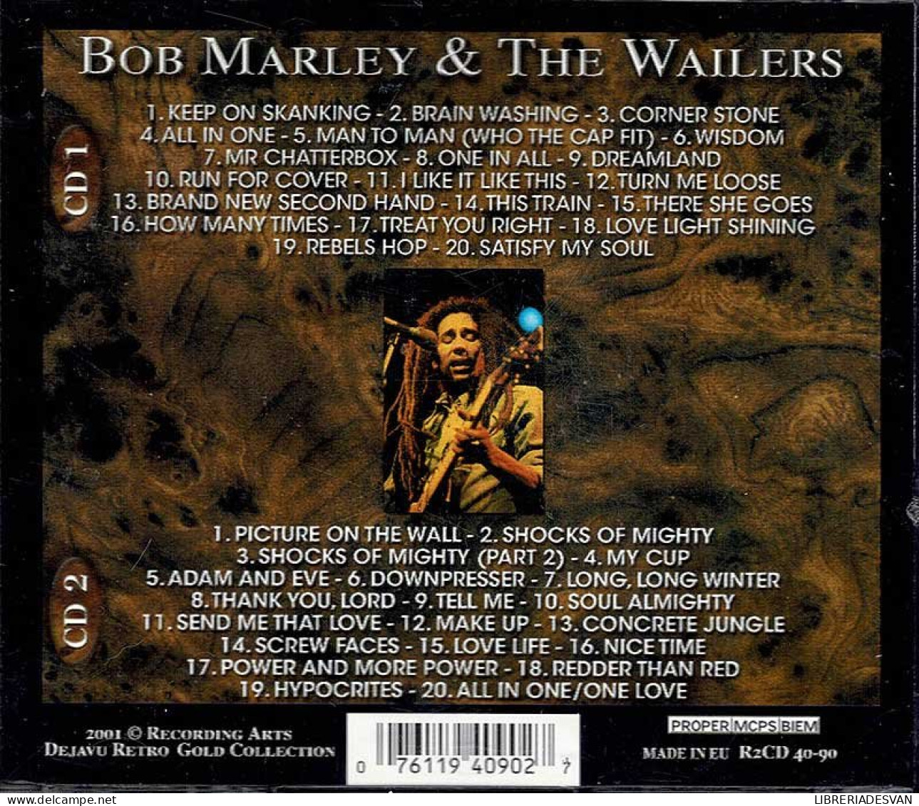 Classic Bob Marley & The Wailers. Deluxe Edition. 2 X CD - Reggae