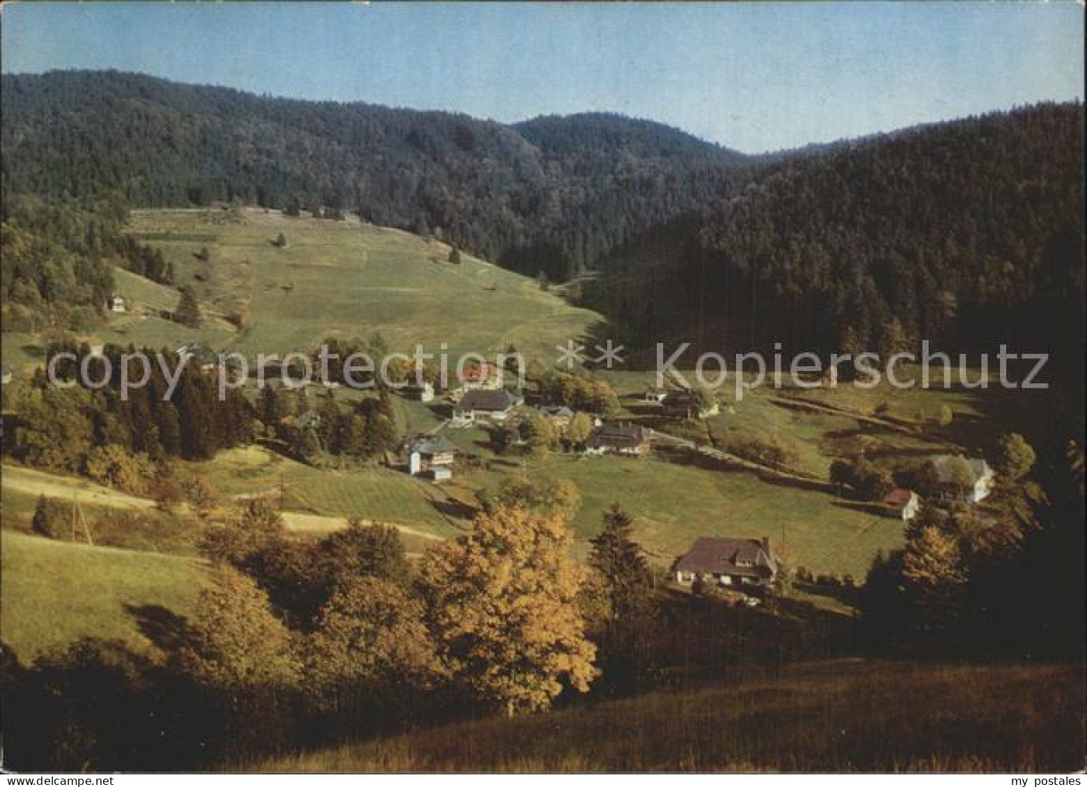 72379338 Ruette Todtmoos Panorama Schwarzwald Herbststimmung Ruette Todtmoos - Todtmoos