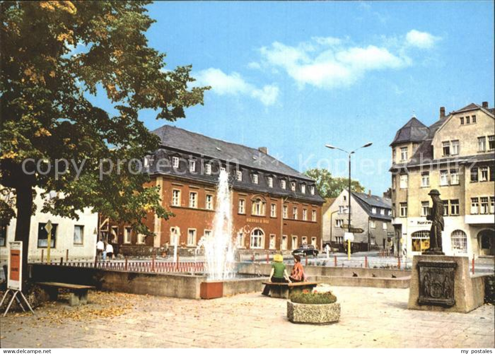 72379195 Brand-Erbisdorf Markt Springbrunnen Brand-Erbisdorf - Brand-Erbisdorf