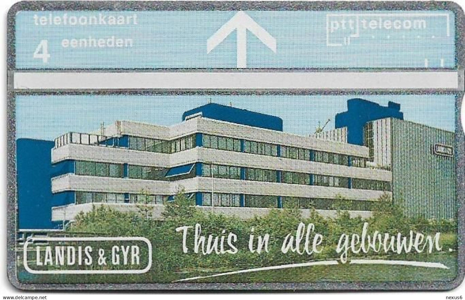 Netherlands - KPN - L&G - R018 - Landis & Gyr, Thuis In Alle Gebouwen - 201L - 01.1992, 4Units, 5.000ex, Mint - Privé