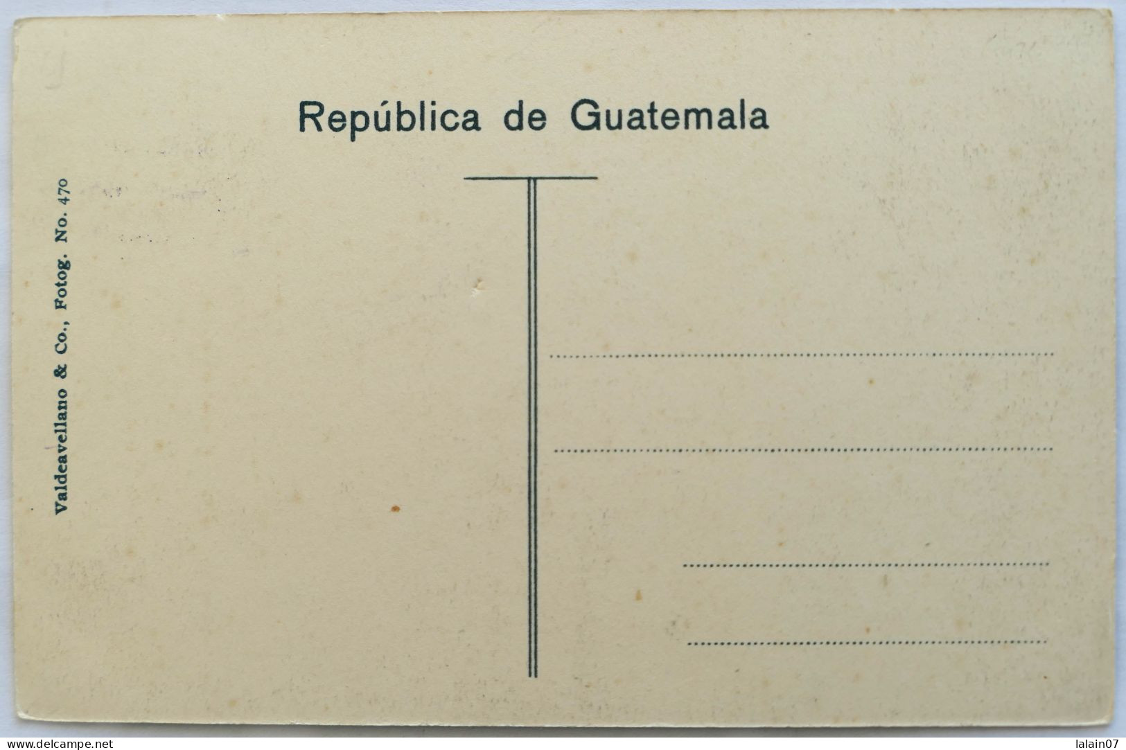 C. P. A. : GUATEMALA : Prosecion En MIXCO,  Sello En 1925 - Guatemala