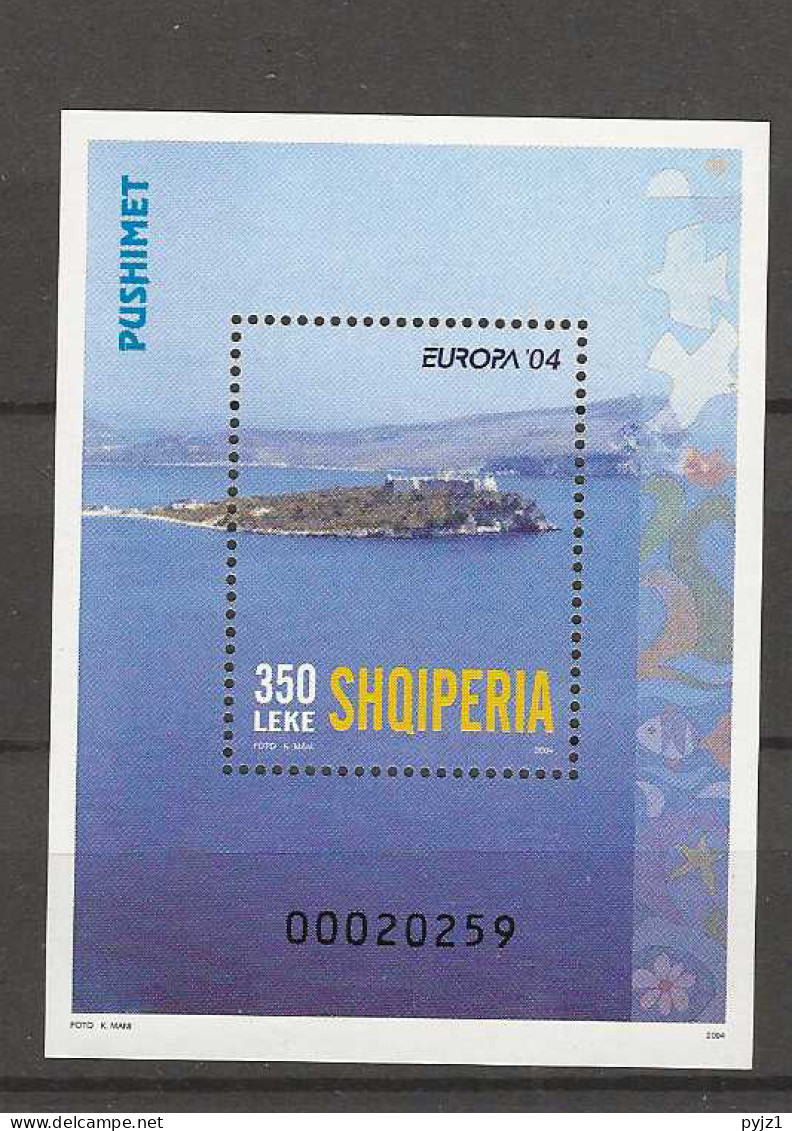 2004 MNH Albania Block - 2004