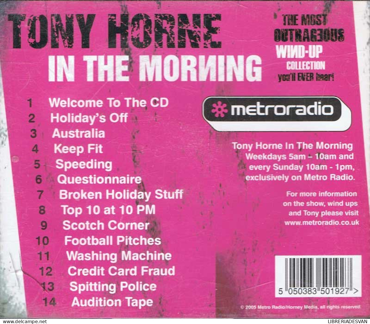 Tony Horne - The Most Outrageous Wind-up Collection You'll Ever Hear. CD - Sonstige & Ohne Zuordnung