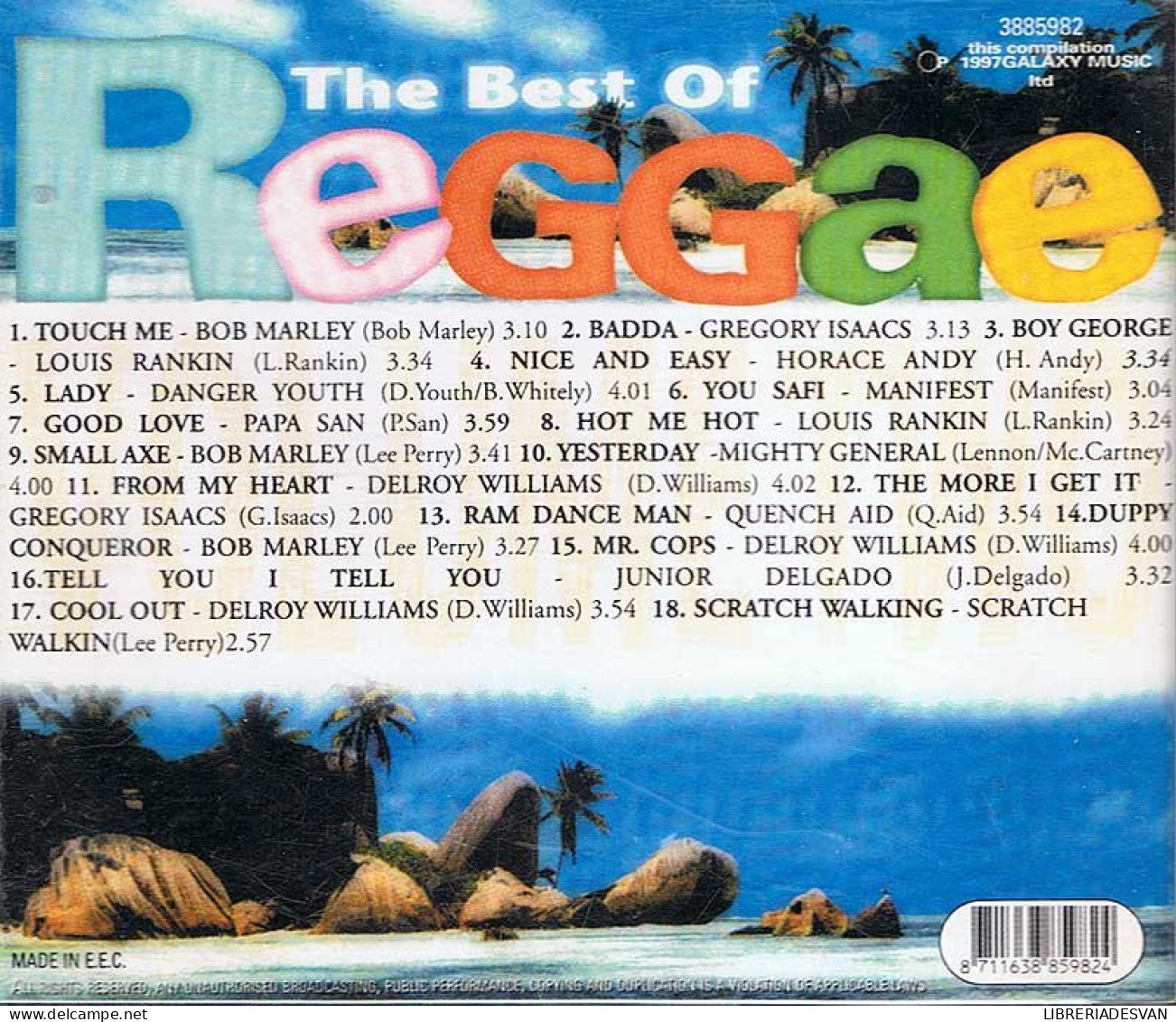 The Best Of Reggae Vol. 2. CD - Sonstige & Ohne Zuordnung