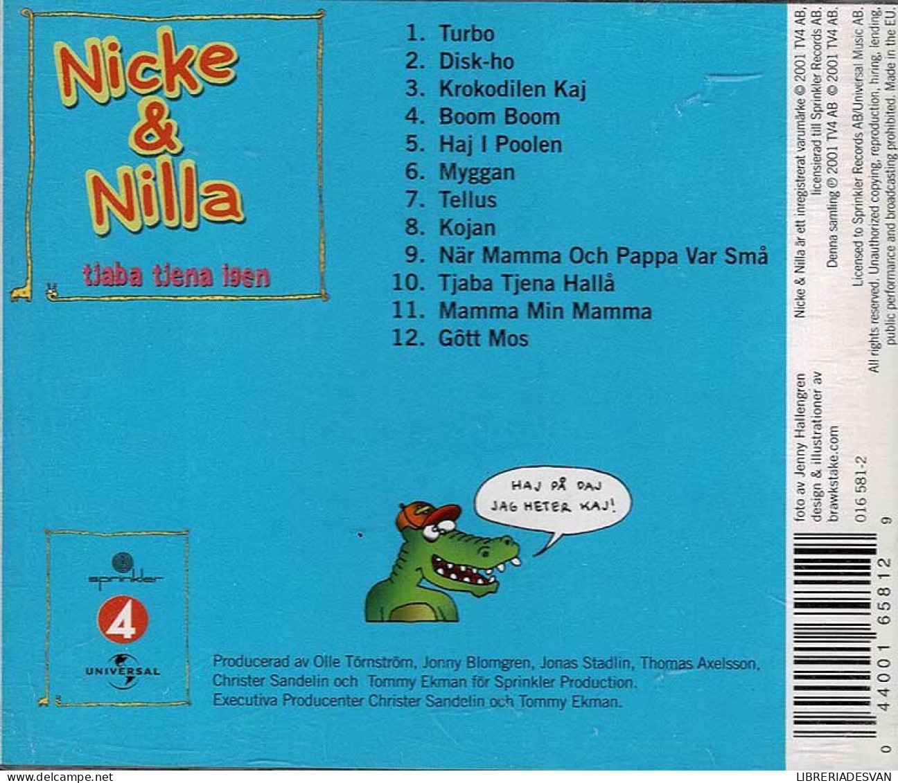 Nicke & Nilla - Tjaba Tjena Igen. CD - Sonstige & Ohne Zuordnung