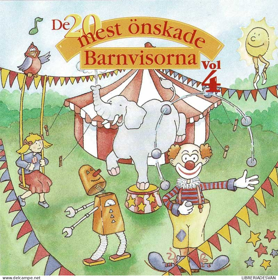 De 20 Mest önskade Barnvisorna. CD - Sonstige & Ohne Zuordnung