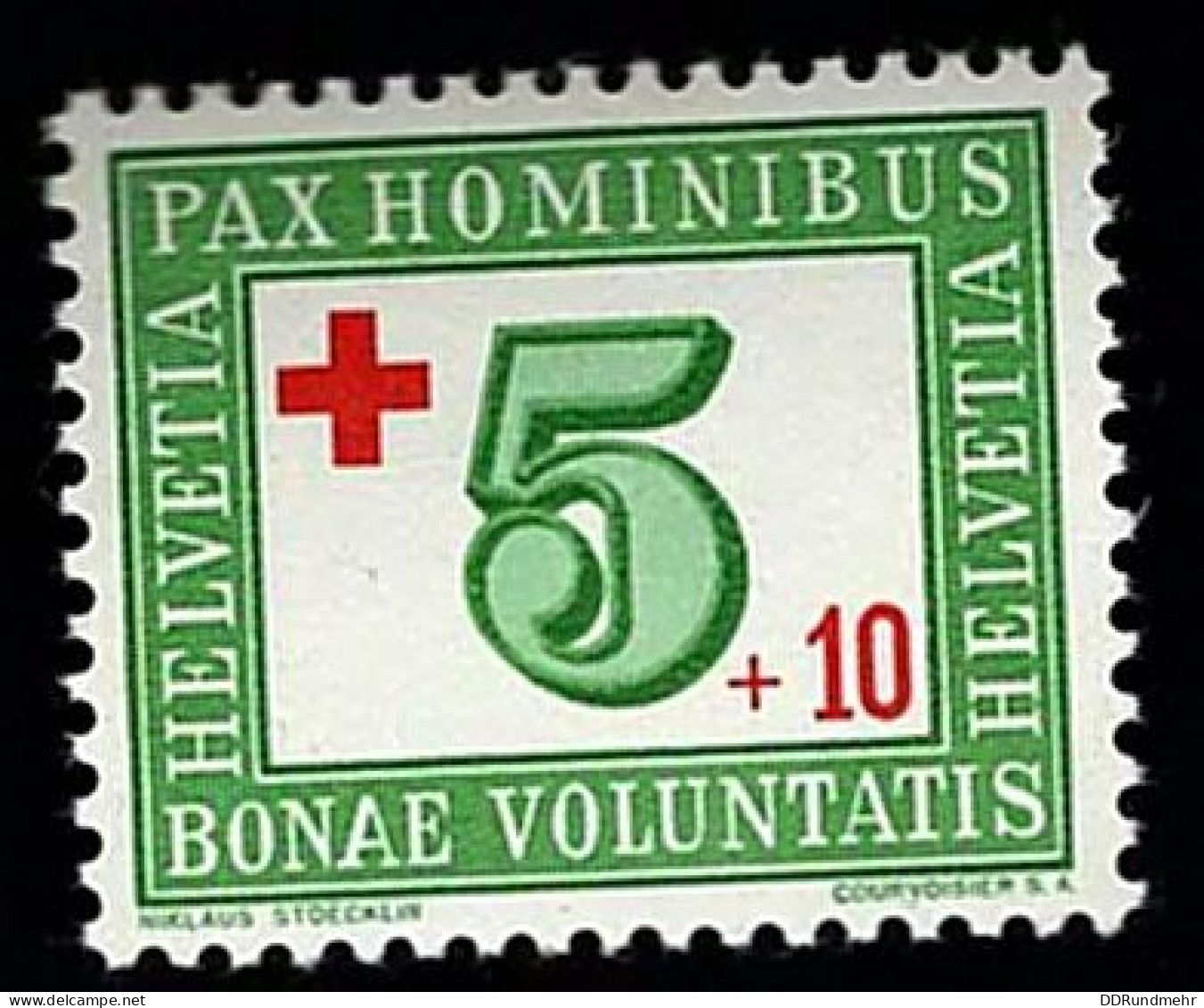 1945 Red Cross Michel CH 464 Stamp Number CH B145 Yvert Et Tellier CH 418 Stanley Gibbons CH 460 Xx MNH - Unused Stamps