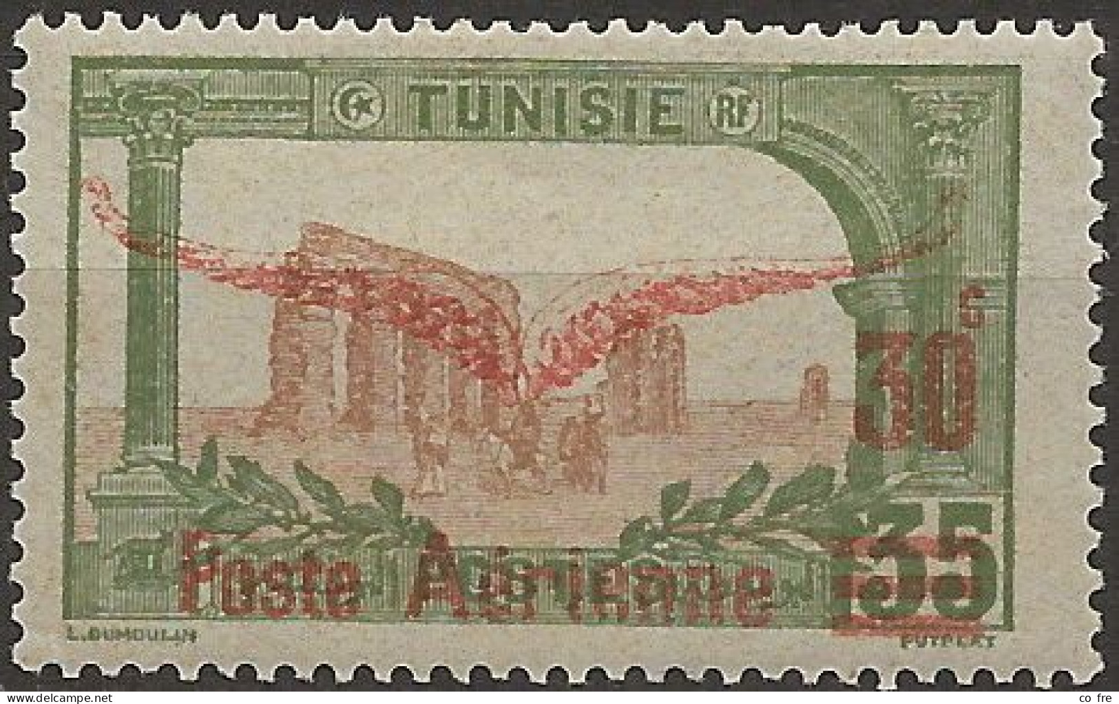 Tunisie, Poste Aérienne N°1* (ref.2) - Neufs