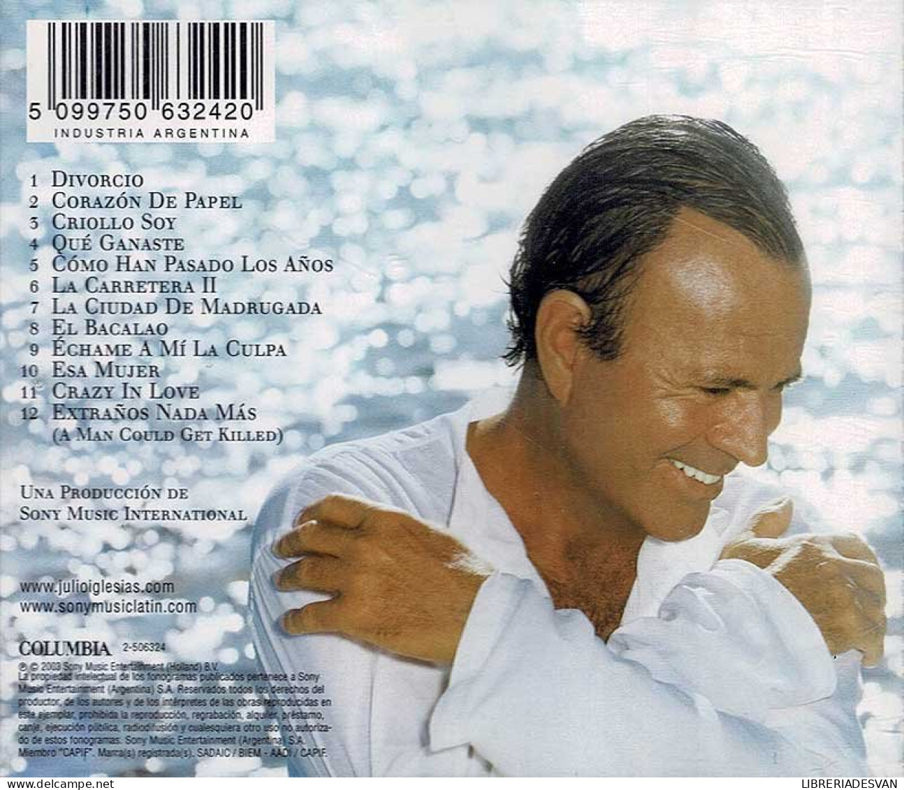 Julio Iglesias - Divorcio. CD (Edición Argentina) - Altri & Non Classificati