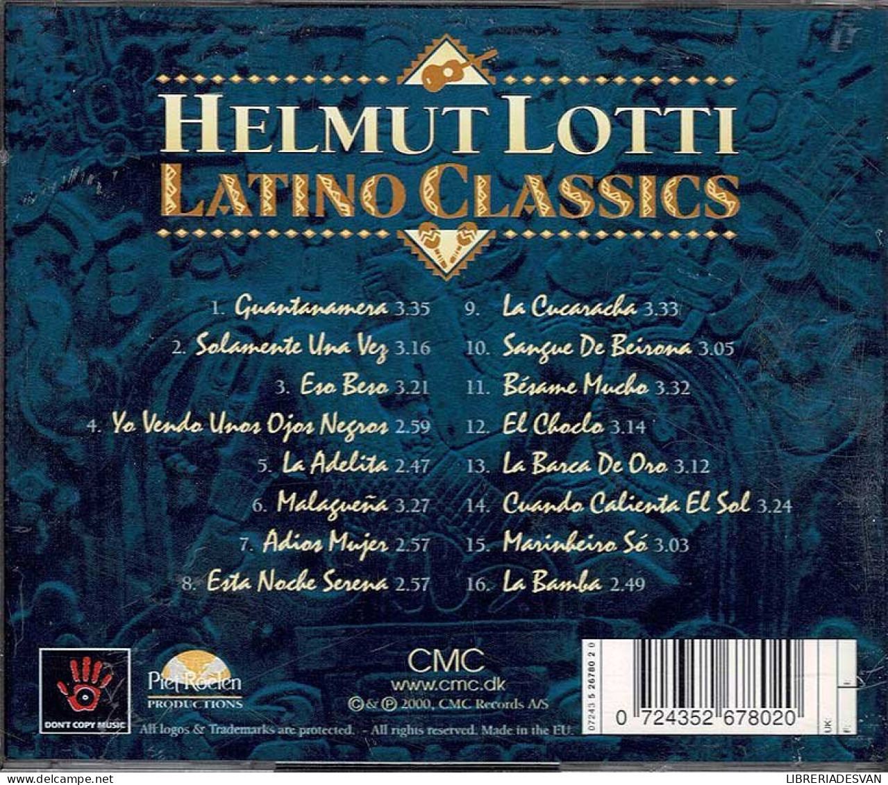 Helmut Lotti With The Golden Symphonic Orchestra - Latino Classics. CD - Altri & Non Classificati