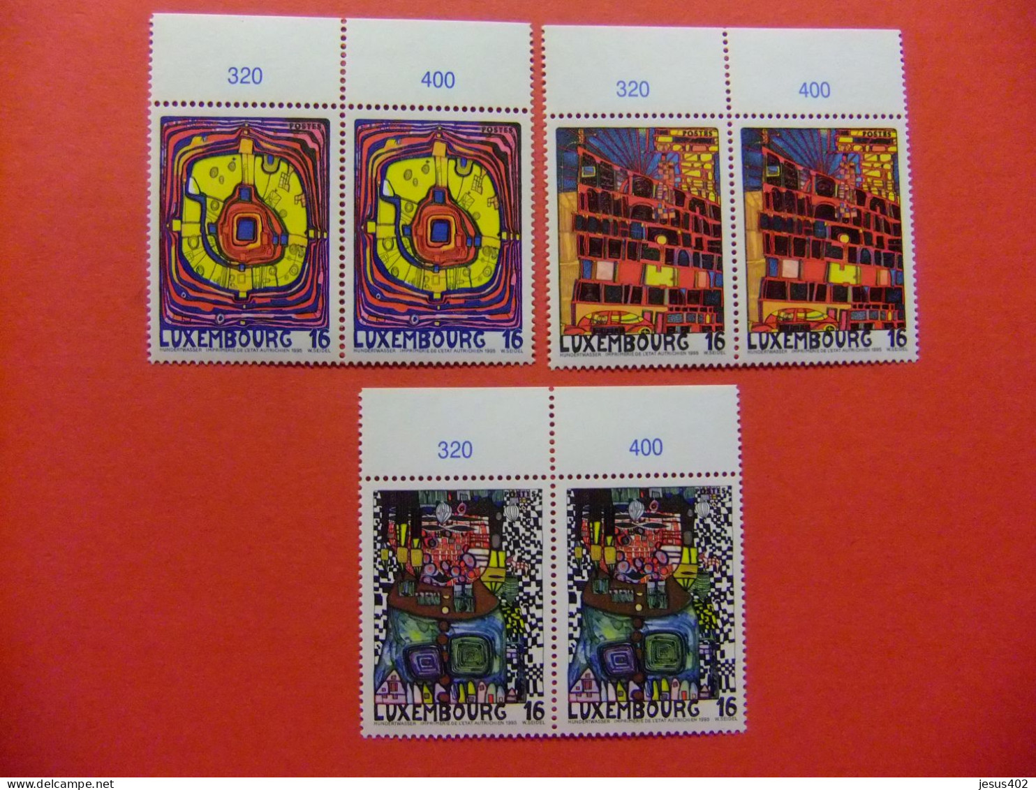 LUXEMBURGO LUXEMBOURG 1995 / CAPITAL EUROPEA DE LA CULTURA YVERT 1310 - 1312 MNH - Nuovi