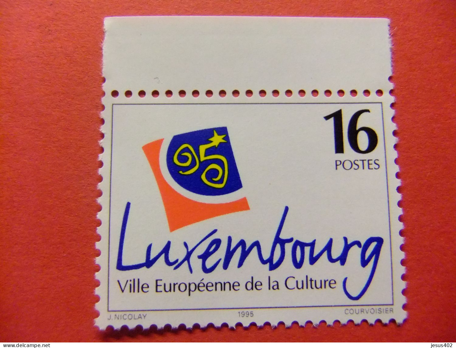 LUXEMBURGO LUXEMBOURG 1995 / CAPITAL EUROPEA DE LA CULTURA YVERT 1317 MNH - Nuovi