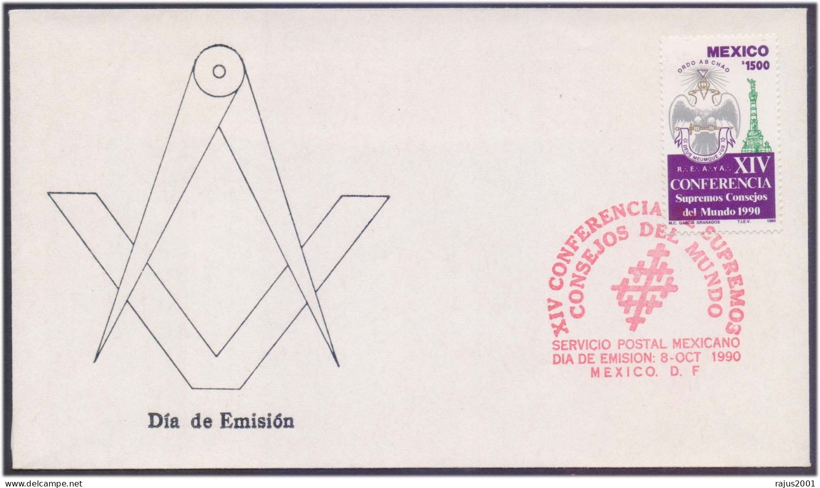 What Makes A Man Mason, Supreme Council World Conference, Freemasonry, Masonic, Mexico Cover Superb Condition - Freemasonry