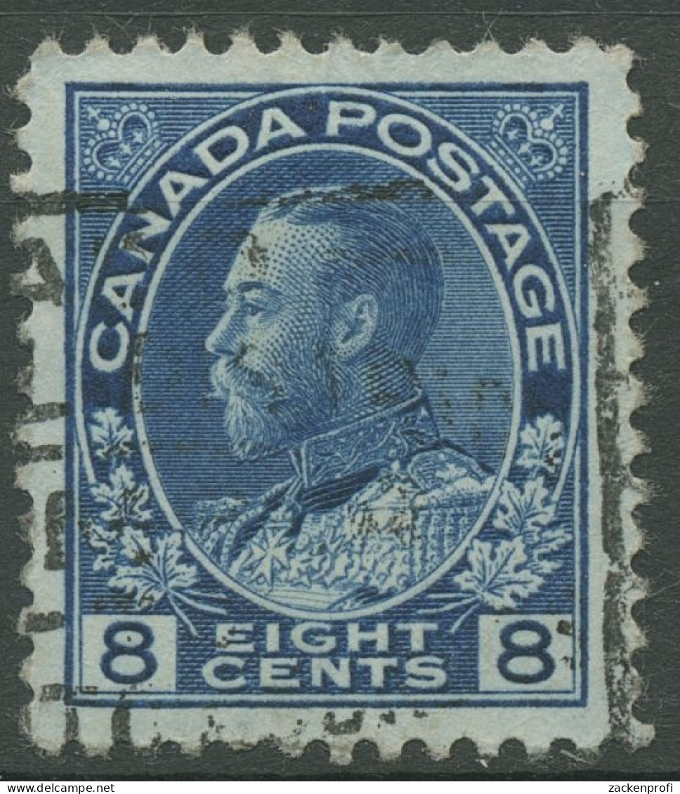 Kanada 1922 König Georg V. In Admiralsuniform 8 Cents, 111 Gestempelt - Used Stamps