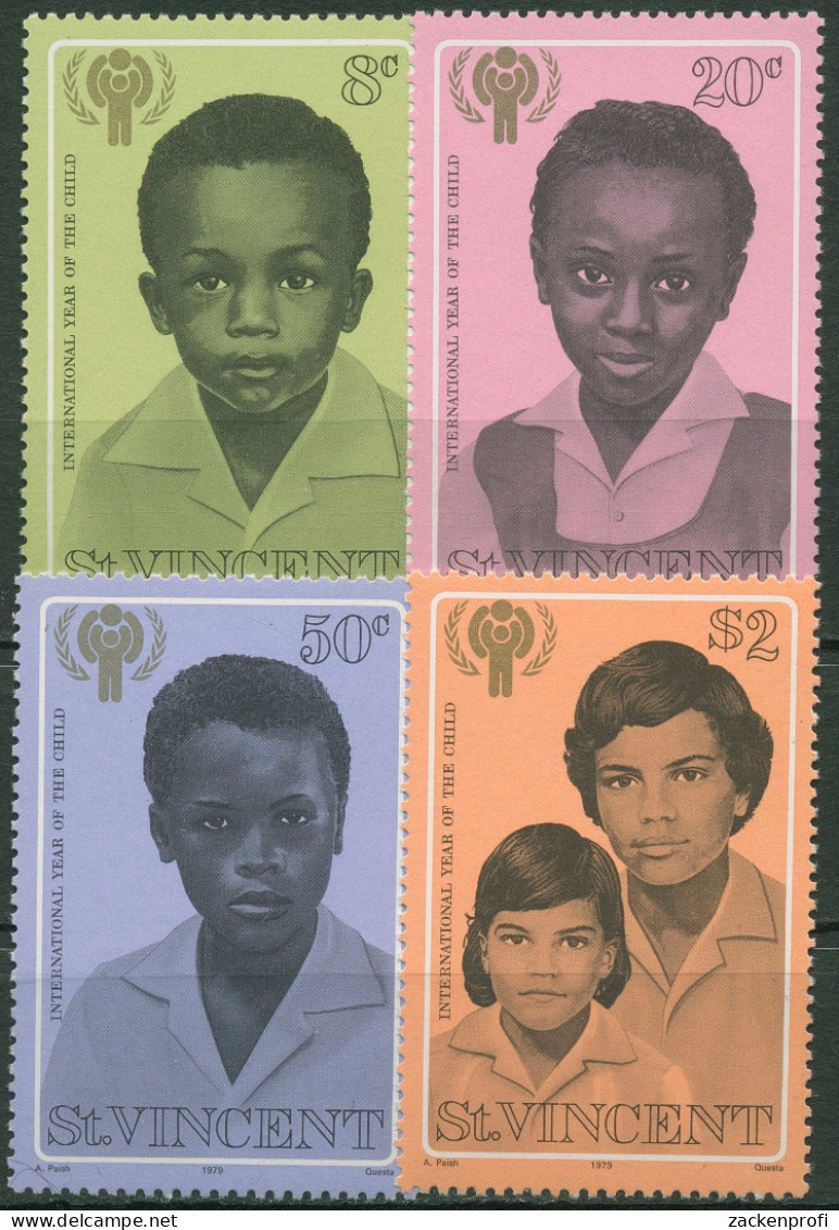 St. Vincent 1979 Internationales Jahr Des Kindes 512/15 Postfrisch - St.Vincent (1979-...)