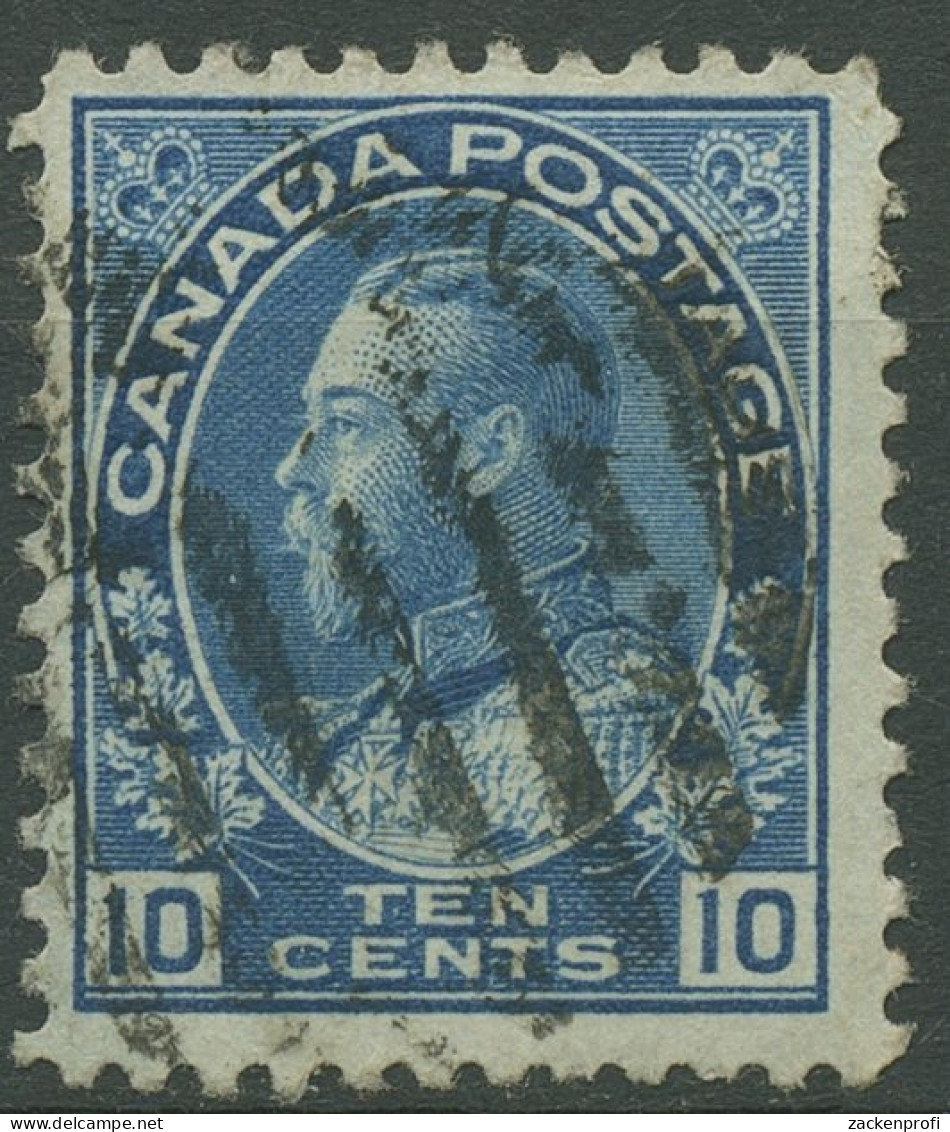 Kanada 1922 König Georg V. In Admiralsuniform 10 Cents, 112 Gestempelt - Used Stamps