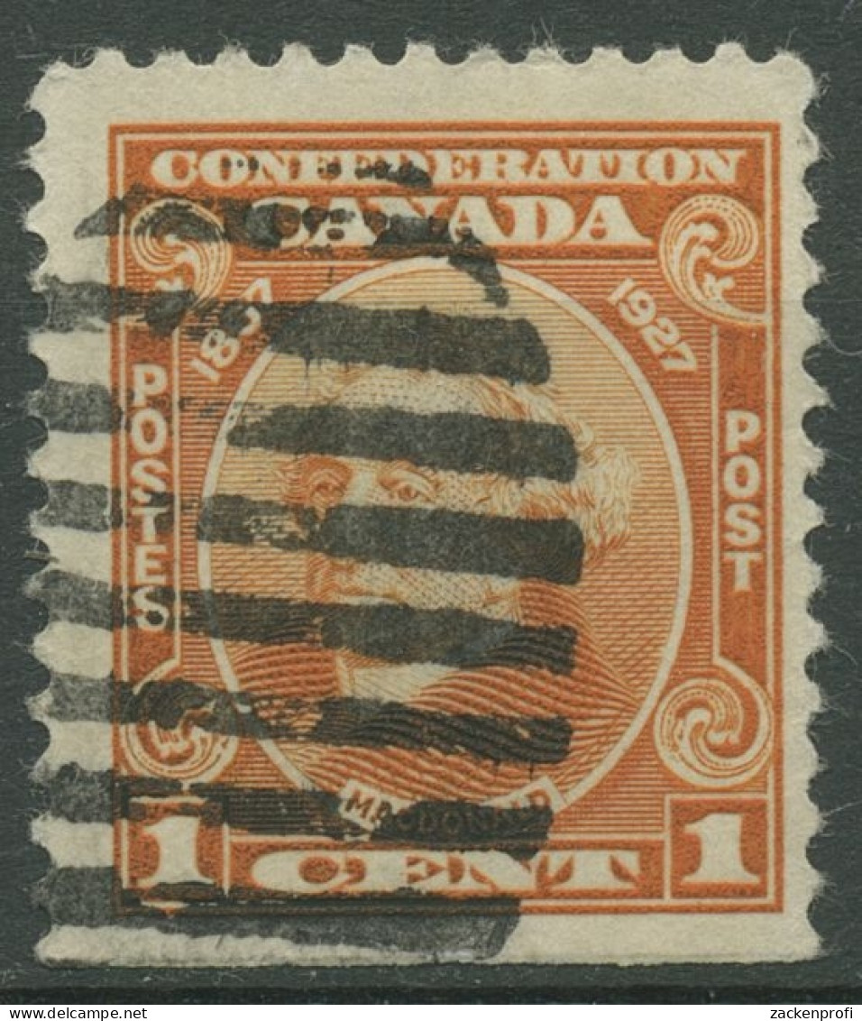 Kanada 1927 60 Jahre Dominion Of Canada John A. Macdonald 118 Gestempelt - Gebraucht