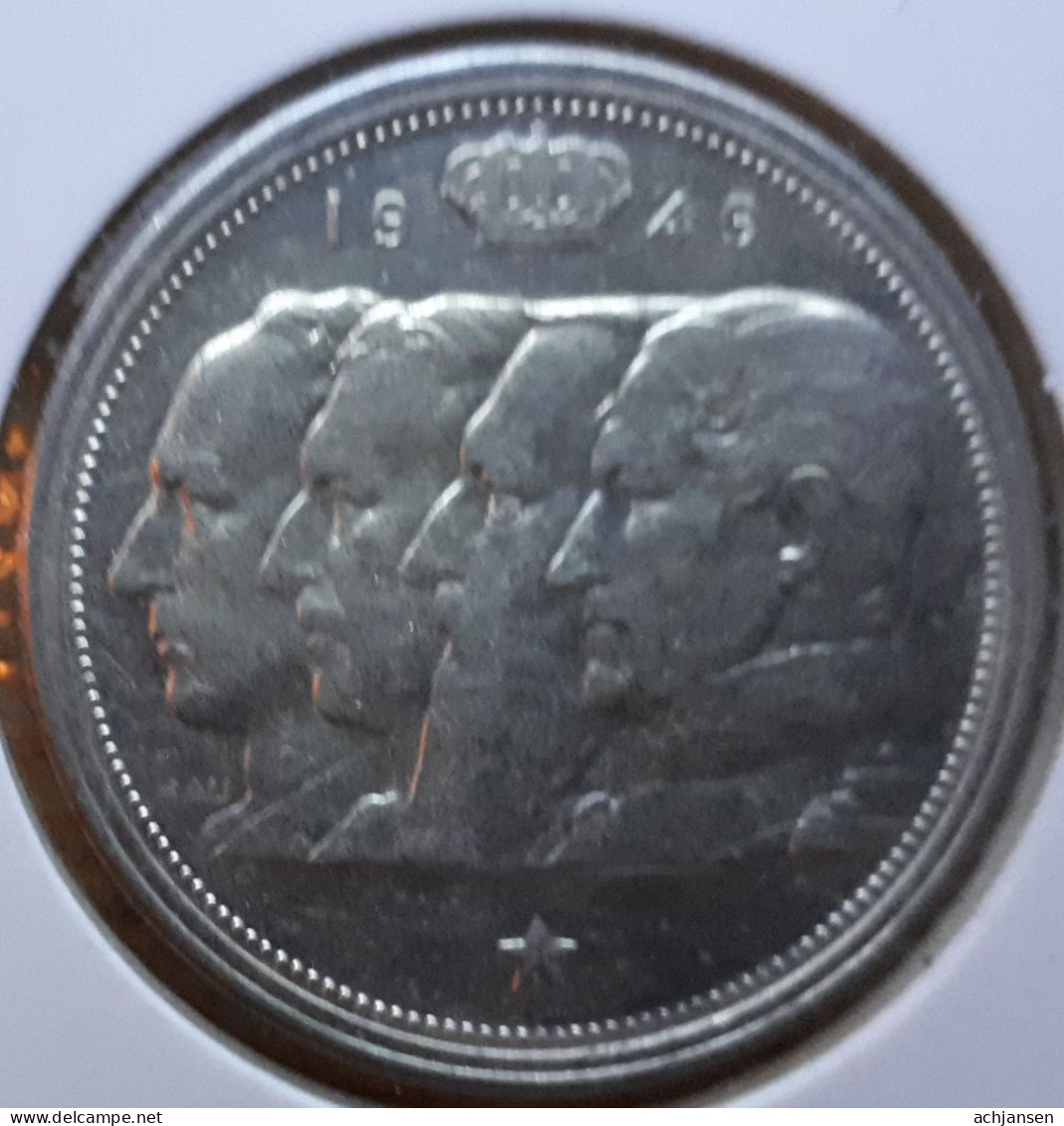 Sale: Belgium, 11 X 100 Francs 1948-1951 - Silver - 100 Franc